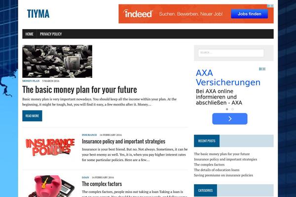 MH Newsdesk lite theme site design template sample