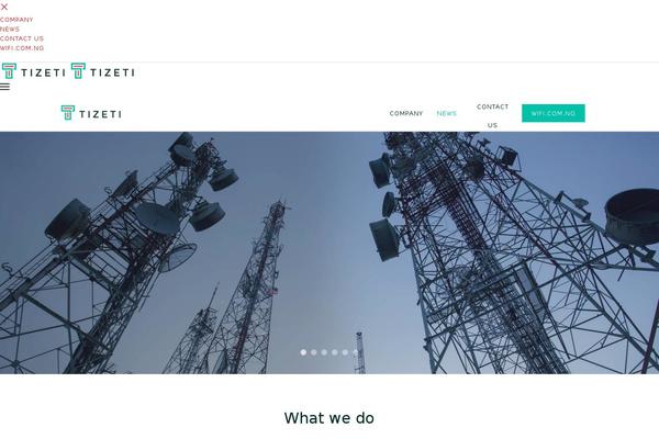 Jackson theme site design template sample