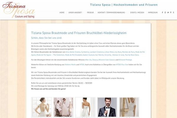 Expression theme site design template sample