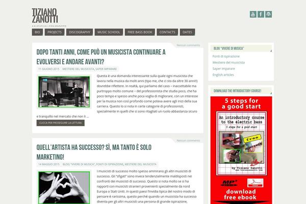 Parabola theme site design template sample