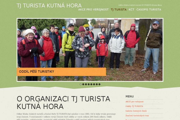 Tisa theme site design template sample