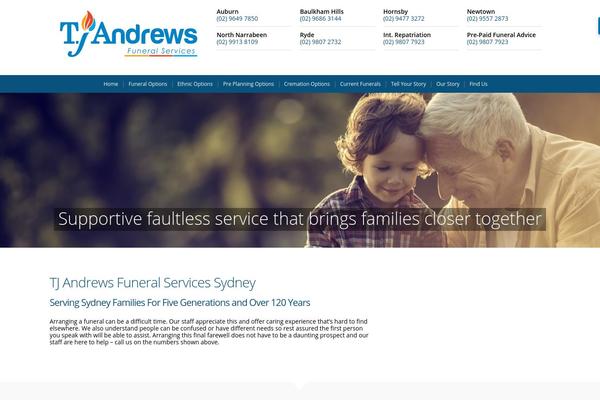 Durus theme site design template sample