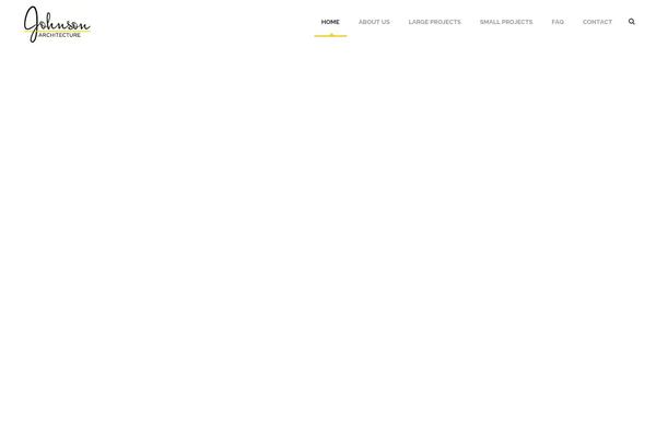 Infinite theme site design template sample