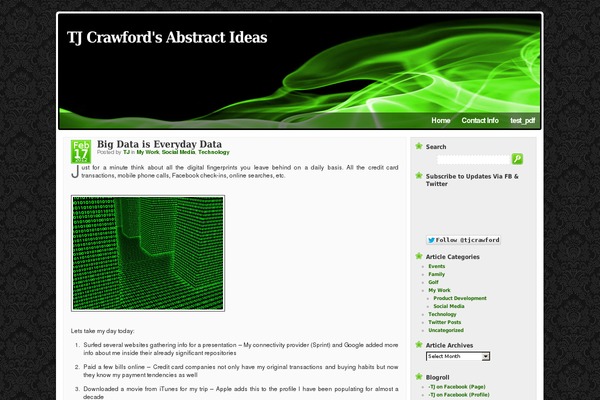 Mandigo theme site design template sample