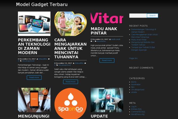 Amphibious theme site design template sample
