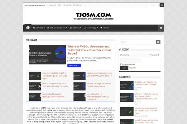 Jannah theme site design template sample