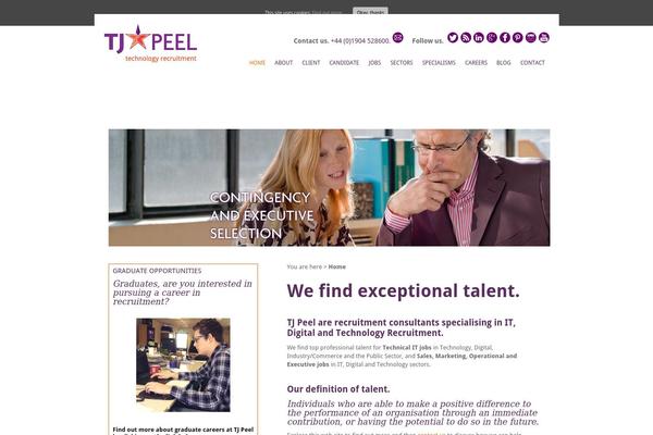 Site using Digicution Simple Twitter Feed plugin