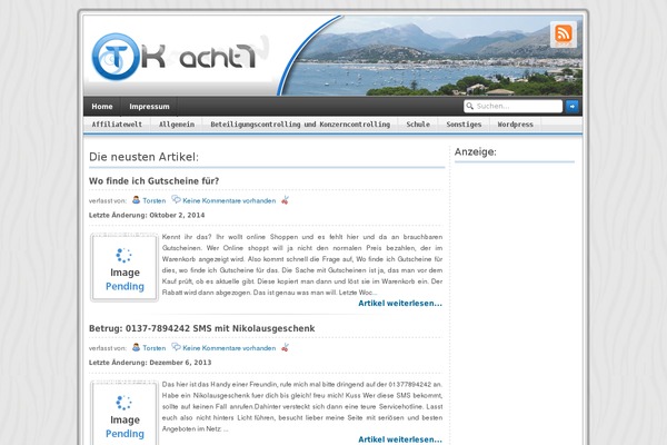 tk87.de site used Onetheme