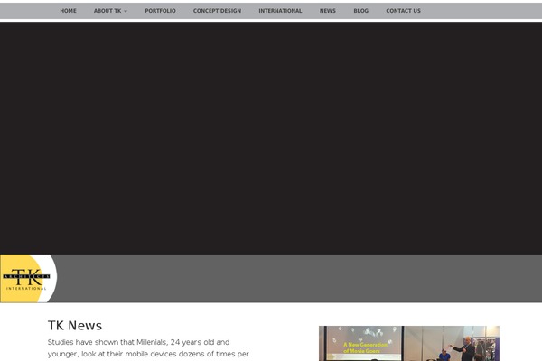 Blain theme site design template sample