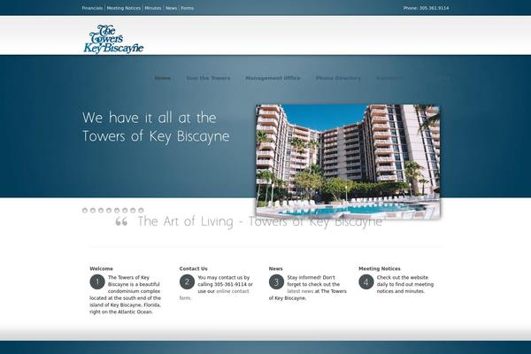 Accent theme site design template sample