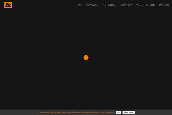 Site using Cookie-privacy plugin