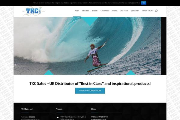 Modular theme site design template sample