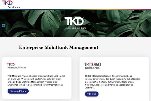 tkdeutschland.de site used Tkd