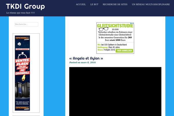 eyesite theme site design template sample