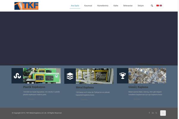 BeTheme Child theme site design template sample