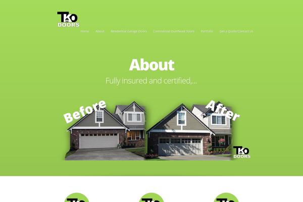 Nimble theme site design template sample