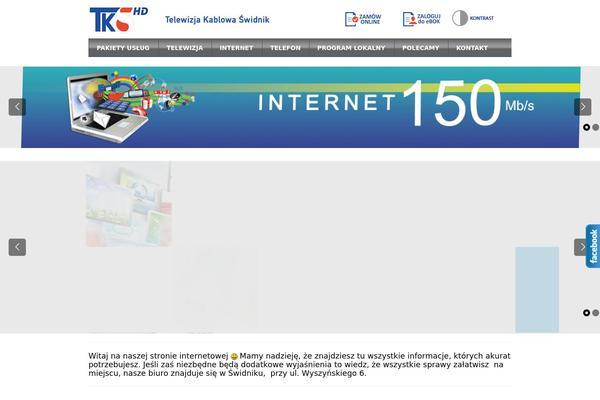 Site using Wp-contrast plugin