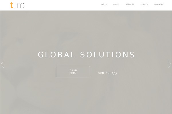 Visia theme site design template sample