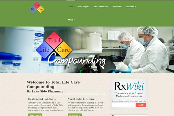Freshlook theme site design template sample
