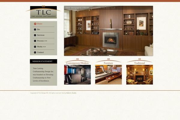 Tlc theme site design template sample