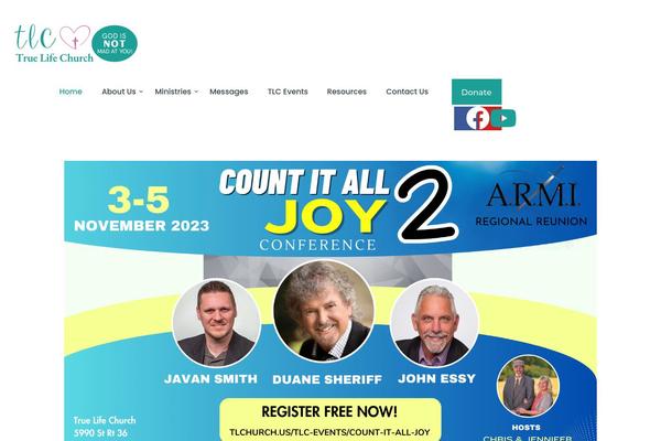 Hallelujah theme site design template sample