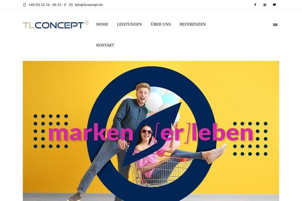 Dfd-ronneby_child theme site design template sample