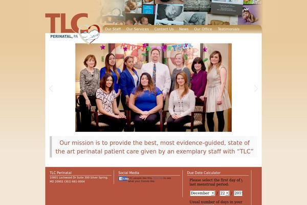 Tlc theme site design template sample