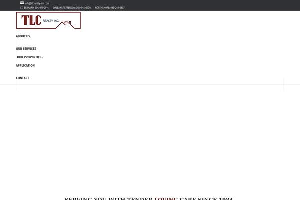 The7 theme site design template sample