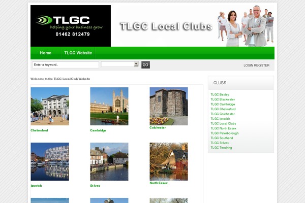 Site using byBrick Columns plugin