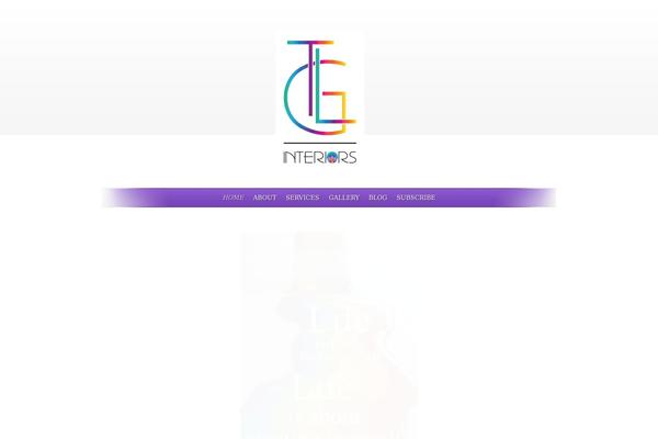 SimplePress theme site design template sample