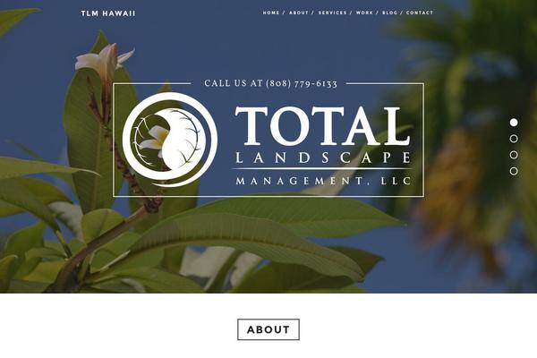 Haven theme site design template sample