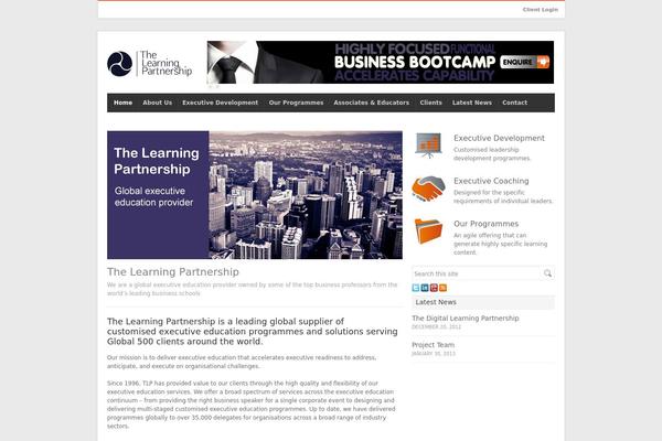 Volt theme site design template sample