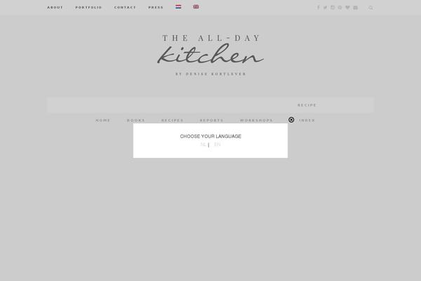 Site using Visual Recipe Index plugin