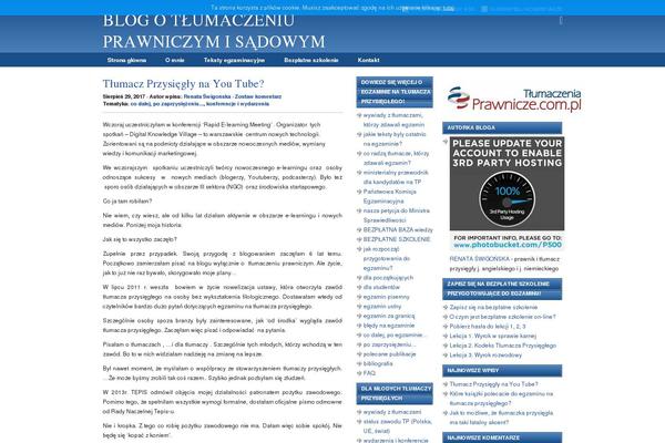 Revolution Code Blue theme site design template sample