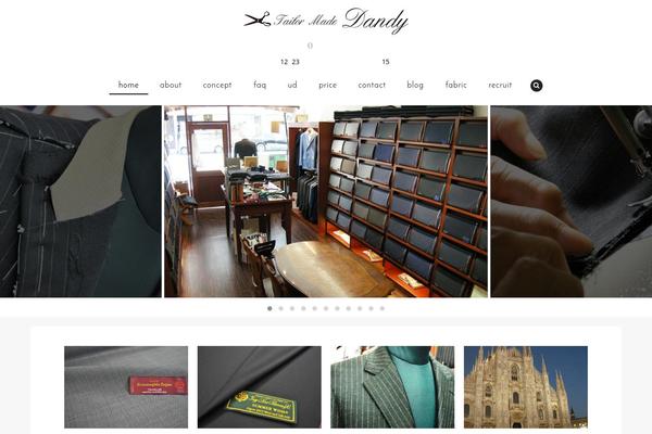 GK Portfolio theme site design template sample