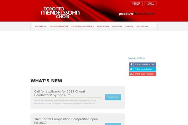 Site using Cmsmasters-events-schedule plugin
