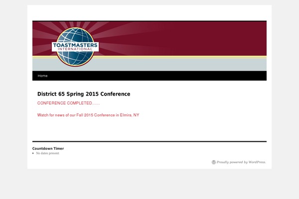 Site using Event-espresso-free plugin