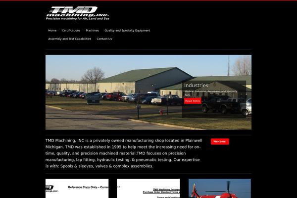 Hero theme site design template sample