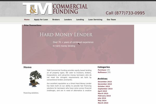 Site using Easing Slider plugin