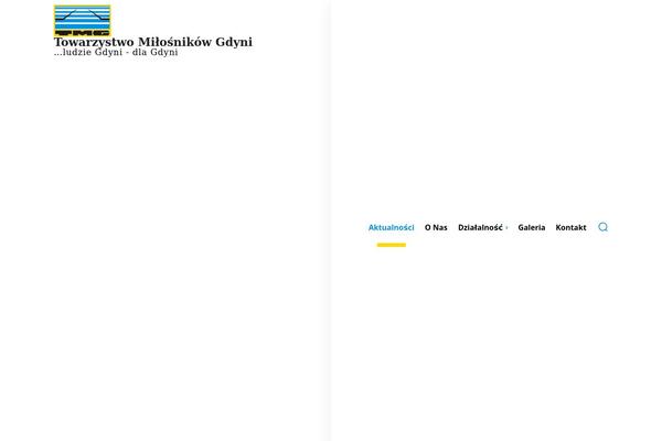 Newspaper theme site design template sample