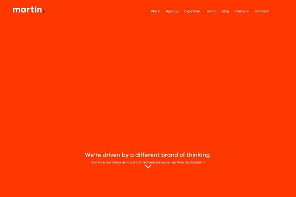 Firestarter theme site design template sample