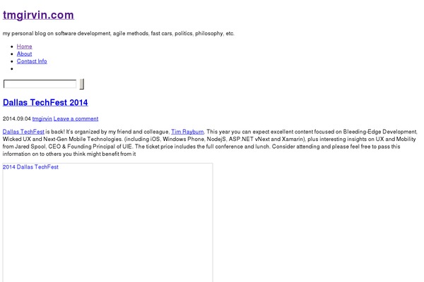 Mayer theme site design template sample
