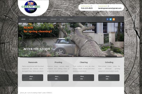 Endymion theme site design template sample