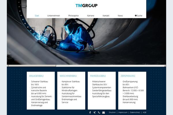 tmgroup.de site used Tmgroup
