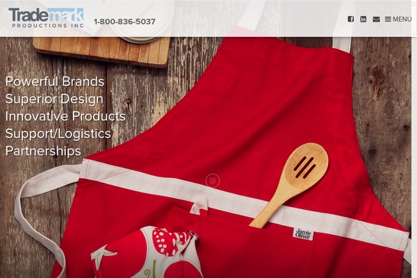 Trademark theme site design template sample