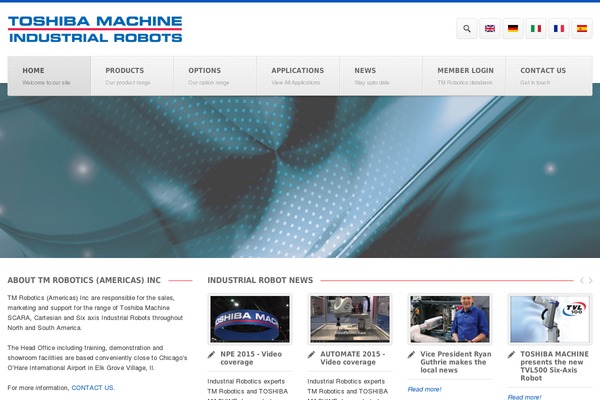 tmrobotics.com site used Tmrobotics