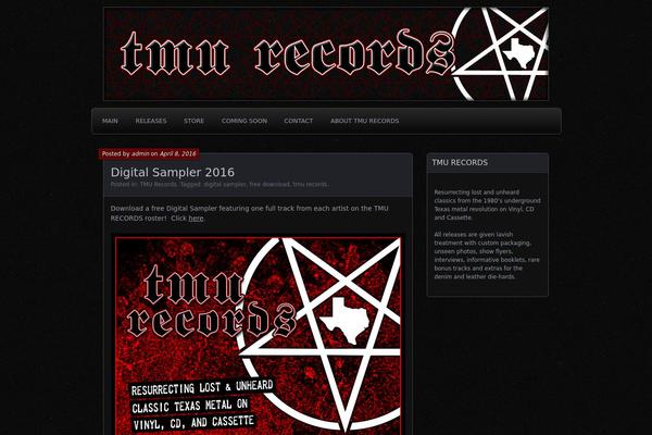 Parament theme site design template sample
