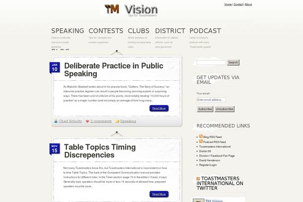Personalpress theme site design template sample