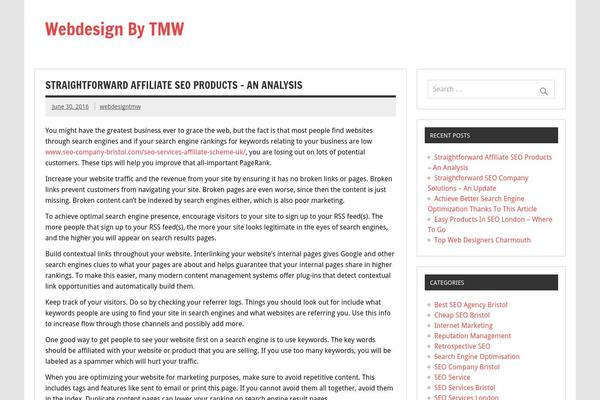 Dynamic News Lite theme site design template sample
