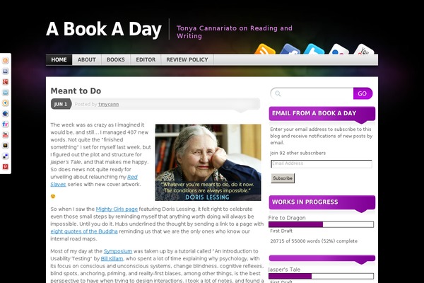 Site using MyBookTable Bookstore by Author Media plugin